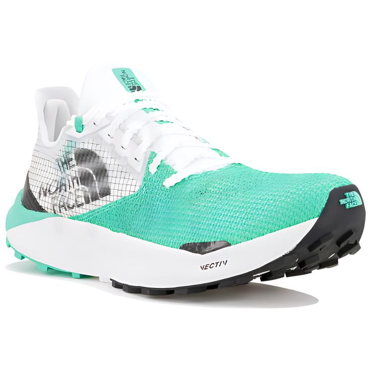 (W) The North Face VECTIV 'CMFTable All-Match Non-Slip Wear-Resistant Low-Top Running Shoe Green' 圖 2