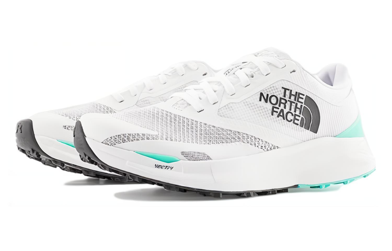 (W) The North Face Vectiv Enduris III Running Shoes 'Tnf White Vivid Seafoam' 圖 2