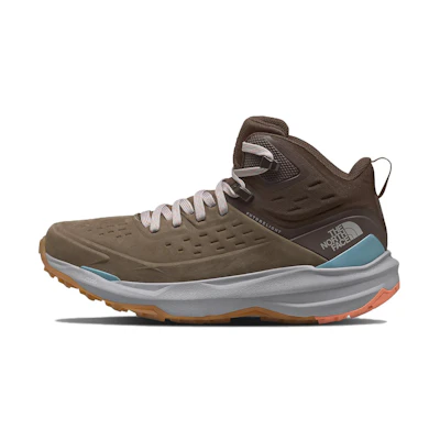(W) The North Face Vectiv Exploris 2 Mid FUTURELIGHT Leather 'Brown'