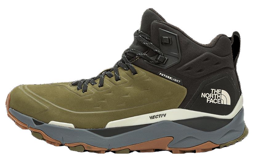 The North Face Vectiv Exploris Futurelight Mid Hiking Shoes 'Military Olive Tnf Black'