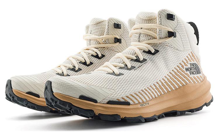 (W) The North Face Vectiv Fastpack Mid Futurelight Hiking Shoes 'White Beige' 圖 2