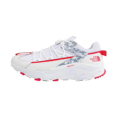 (W) The North Face Vectiv Taraval Tech Lifestyle Shoes 'Tnf White Red'