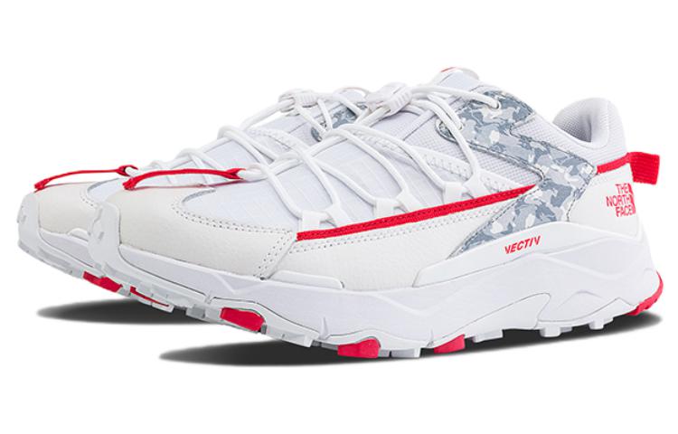 (W) The North Face Vectiv Taraval Tech Lifestyle Shoes 'Tnf White Red' 圖 2