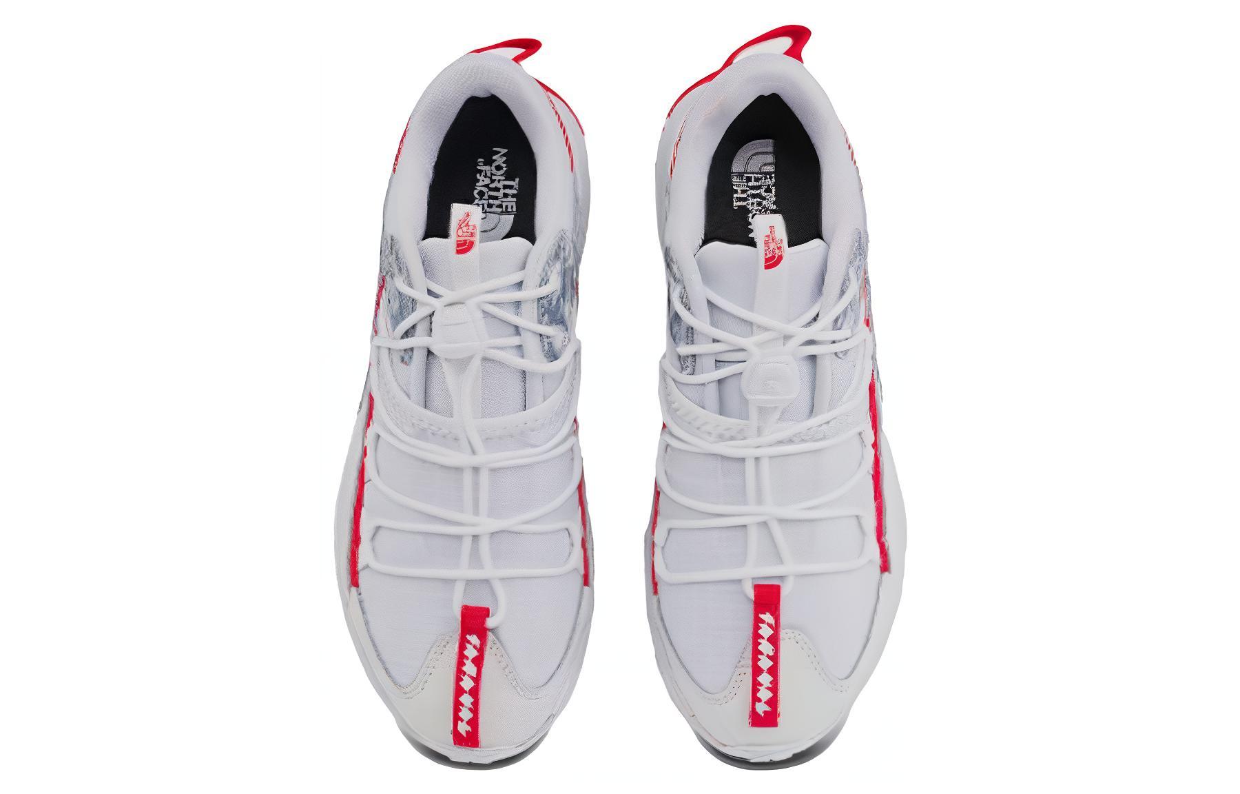 (W) The North Face Vectiv Taraval Tech Lifestyle Shoes 'Tnf White Red' 圖 3