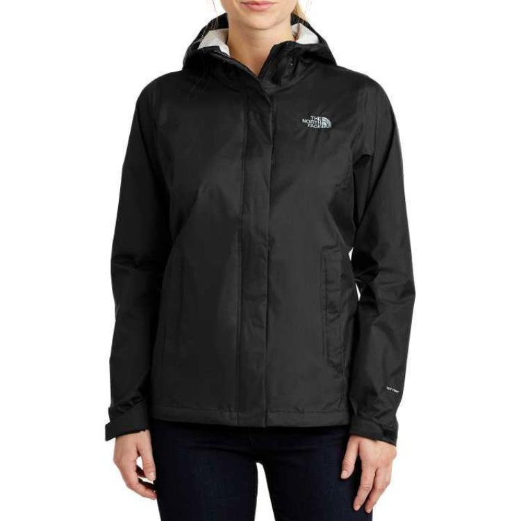 Lookbook (W) The North Face Venture 2 Jaket Kalispas & Tahan Angin Hitam NF0A5EH5-JK3