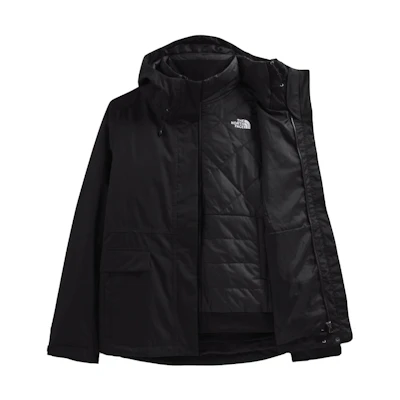 (Women) TNF Waterproof Breathable Hooded Jacket Black NF0A833K-JK3