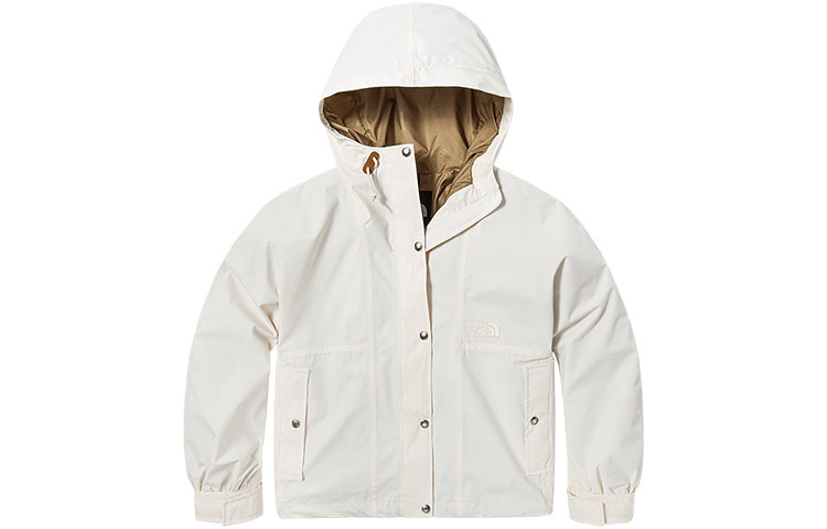 (Women) TNF Waterproof Breathable Hooded Jacket White NF0A5JYD-N3N
