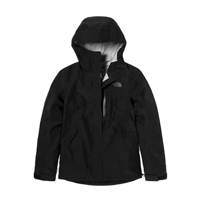 (Women) TNF Waterproof Breathable Hooded Jacket Black NF0A496Z-JK3