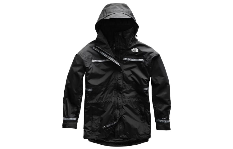 (Women) TNF Waterproof Breathable Hooded Jacket - Black NF0A3MHP-JK3 圖 2