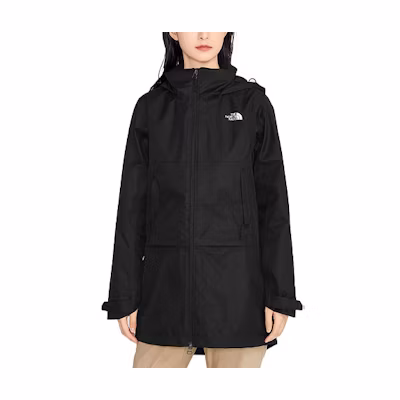 (Women) TNF Waterproof Breathable Hoodie Jacket Black NF0A5AY3-JK3