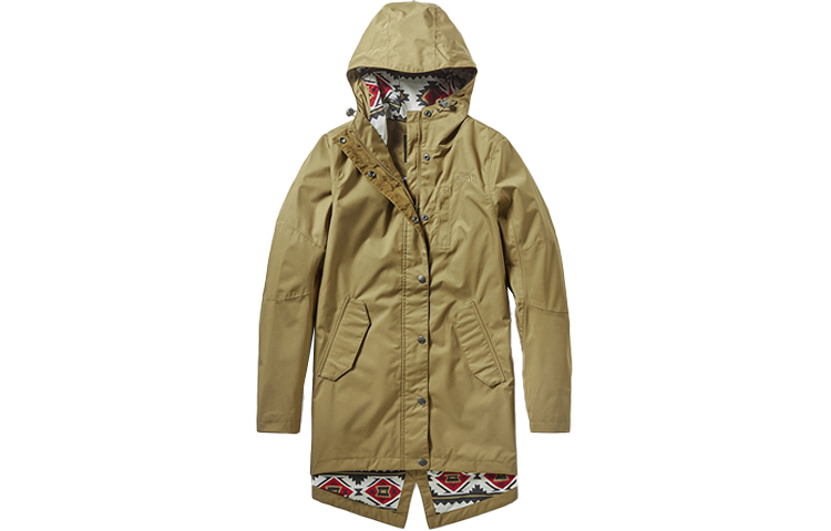 (Women) TNF Waterproof Breathable Jacket Khaki Color NF0A3VU4-D9V