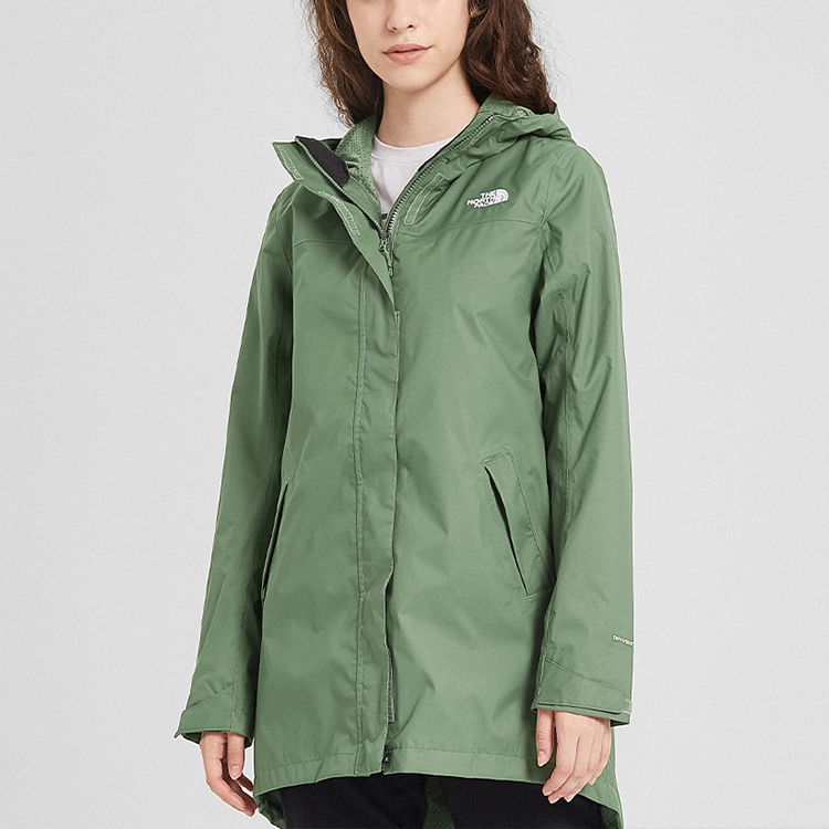 (Women) TNF Waterproof Breathable Outdoor Jacket - Green NF0A497O-ZCE 圖 5
