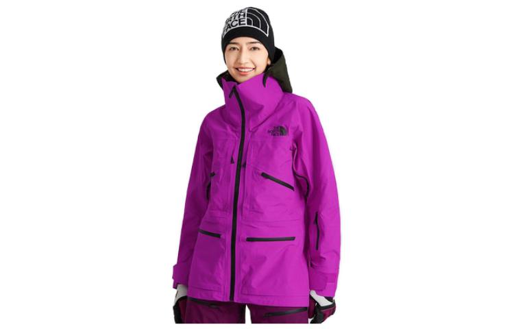 (Women) The North Face Waterproof Hooded Jacket Purple NFOA5AFE1AT