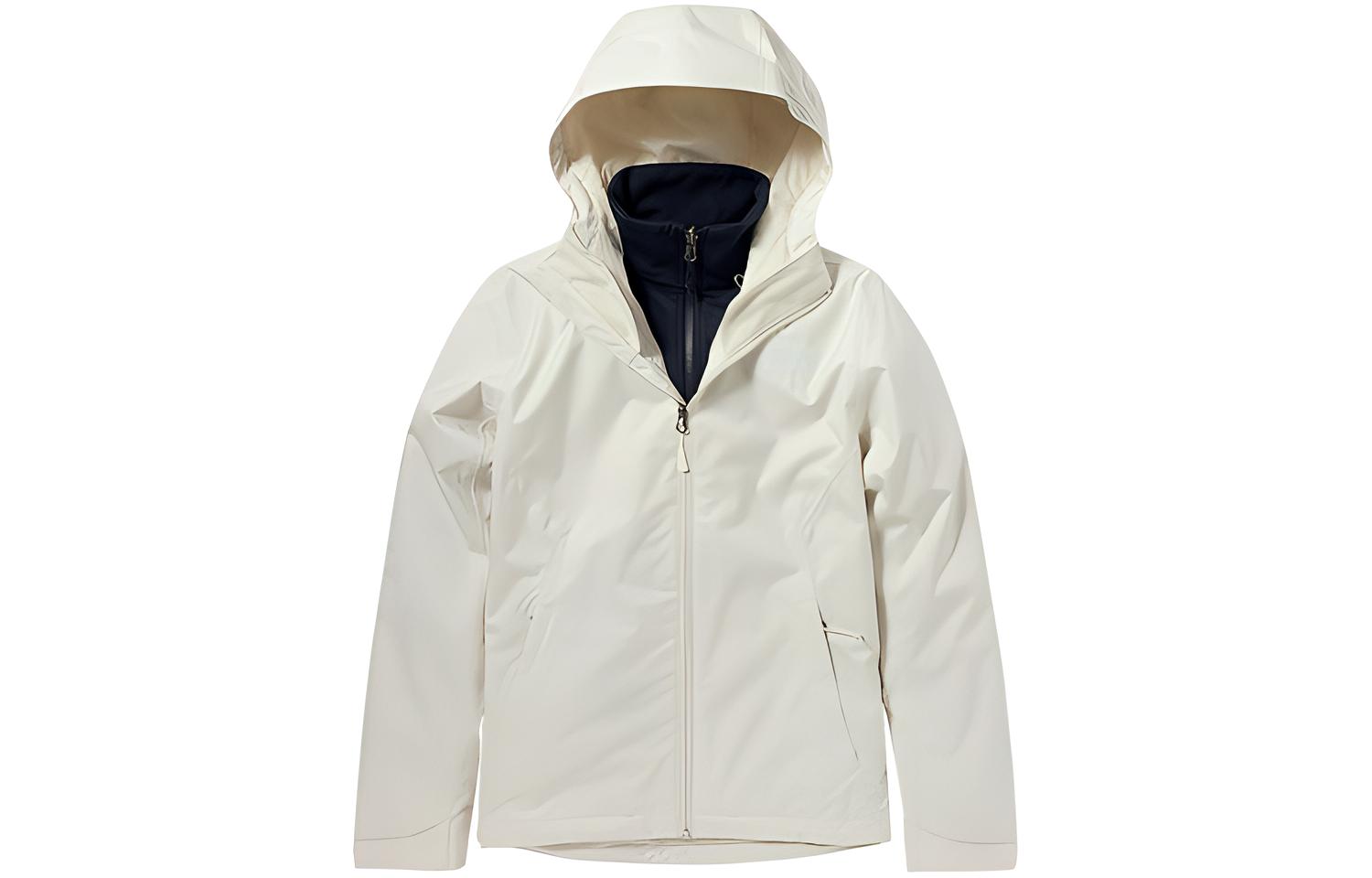 (Women) TNF Waterproof Insulated Hooded Jacket Beige NF0A4N9W-SA6