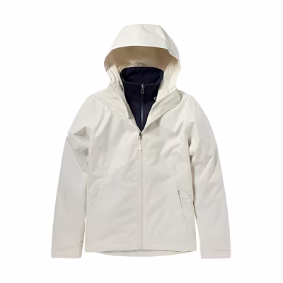 (Women) TNF Waterproof Insulated Hooded Jacket Beige NF0A4N9W-SA6