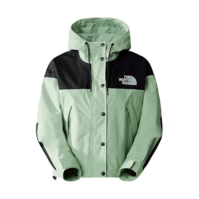 (Women) TNF Waterproof Logo Embroidered Hooded Jacket Light Green NF0A3XDC-LGO