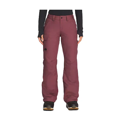 (Women) TNF Waterproof Outdoor Pants Purple Red NF0A5ACY-6R4