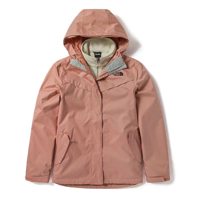 (Women) TNF Waterproof Windproof Breathable Orange Jacket NF0A4U7R-VW0