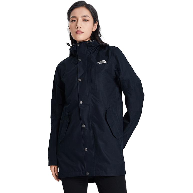 (Women) TNF Waterproof Windproof Outdoor Jacket Blue NF0A4UCF-RG1