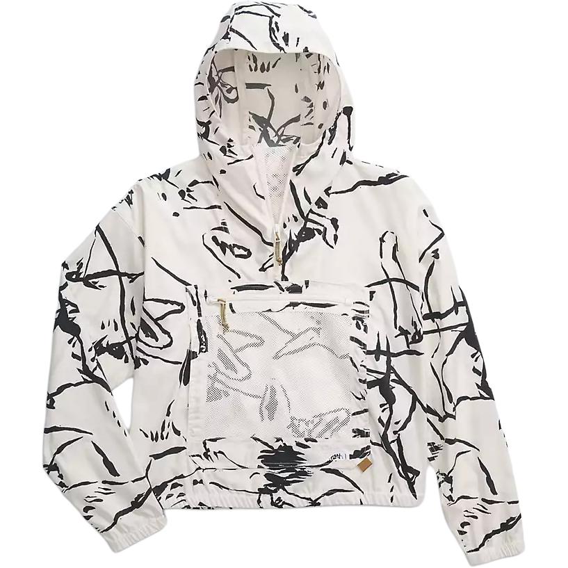 (Women) The North Face White Comfortable Hooded Casual Jacket NF0A86S9-SI6