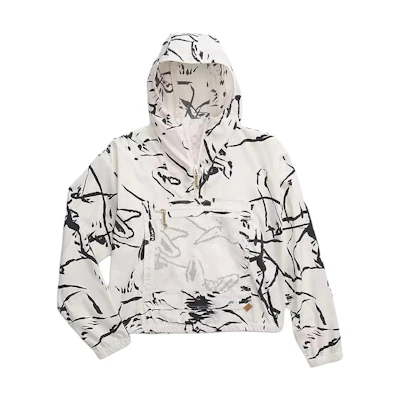 (Women) TNF White Comfortable Hooded Casual Jacket NF0A86S9-SI6