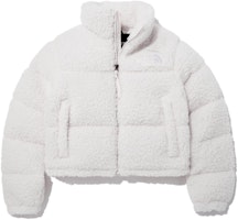 (Women) The North Face White Full-Zip Puffer Jacket NJ1DN97A (Women) The North Face White Full-Zip Puffer Jacket NJ1DN97A