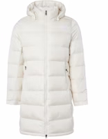 (Women) The North Face White Logo Print Long Down Jacket NF0A5EH7-11P (Women) The North Face White Logo Print Long Down Jacket NF0A5EH7-11P
