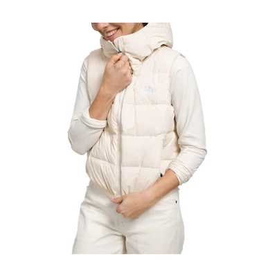 (Women) TNF White Solid Hooded Down Vest NF0A833C-N3N