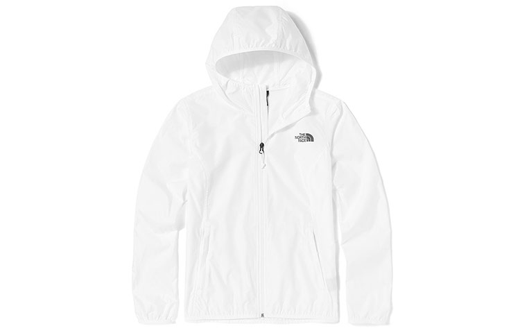 (Women) TNF White Waterproof Outdoor Hooded Jacket - Fall Edition NF0A4NEJ-LA9 圖 2