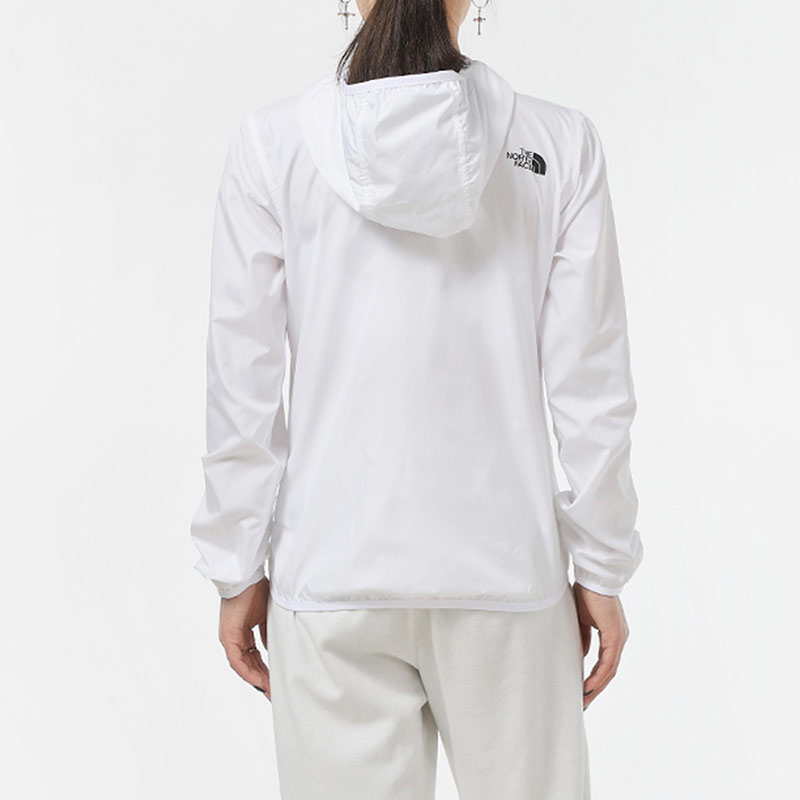 (Women) TNF White Waterproof Outdoor Hooded Jacket - Fall Edition NF0A4NEJ-LA9 圖 5