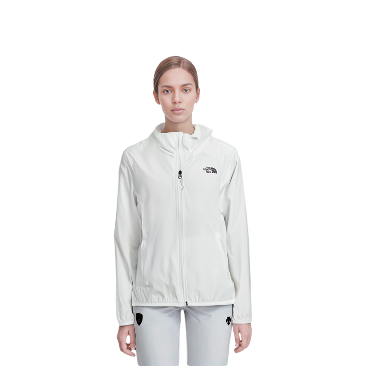 (Women) TNF White Waterproof Outdoor Hooded Jacket - Fall Edition NF0A4NEJ-LA9 圖 6