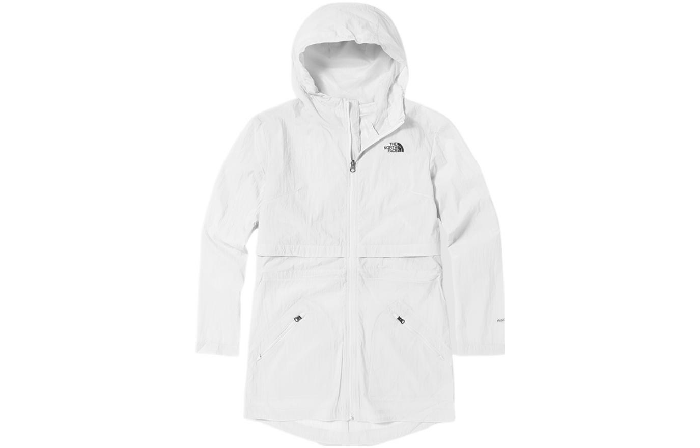 (Women) TNF White Windproof Water-Resistant Hooded Outdoor Jacket NF0A4NEI-FN4 圖 2