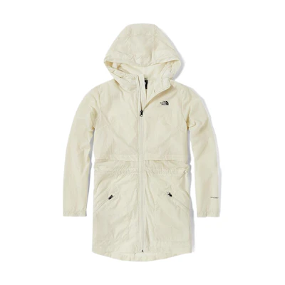 (Women) TNF Windproof Lightweight Hoodie Jacket Off-White NF0A4NEI-11P