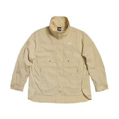 (Women) TNF Windproof Water-Resistant Loose Jacket Khaki NF0A7W99-3X4