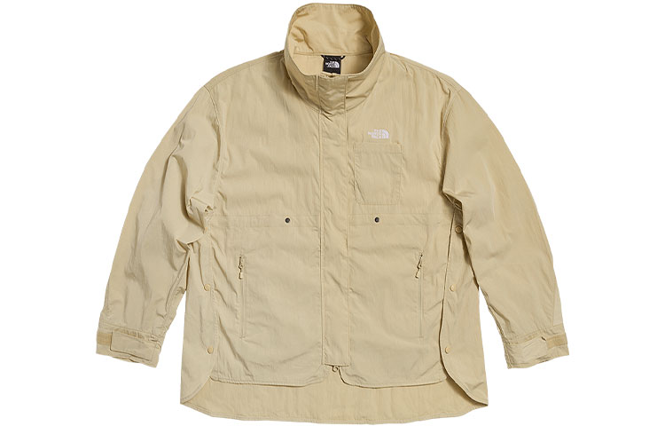 (Women) TNF Windproof Water-Resistant Loose Jacket Khaki NF0A7W99-3X4 圖 2