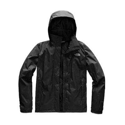 (Women) TNF Windproof Waterproof Outdoor Jacket Black NF0A2VCU-JK3