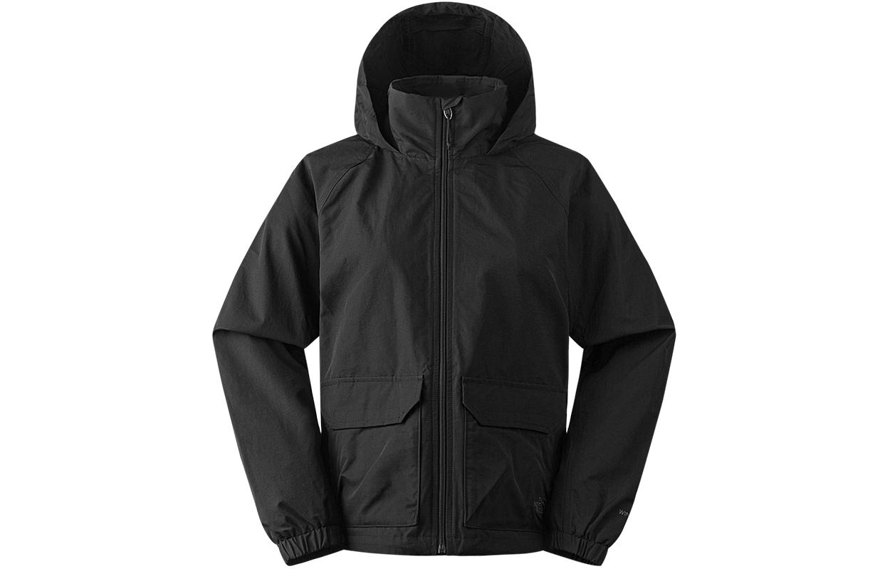 (Women) TNF Windproof Zip Hoodie Jacket Black NF0A87W9-JK3 圖 2
