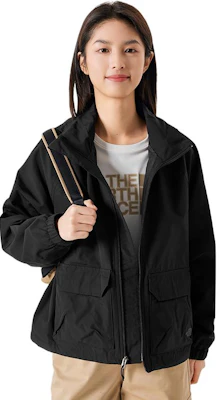 (W) The North Face Jaket Hoodie Windproof Resleting Hitam NF0A87W9-JK3 Lookbook (W) The North Face Jaket Hoodie Windproof Resleting Hitam NF0A87W9-JK3