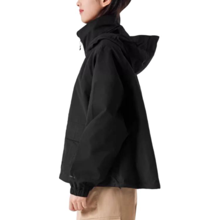(Women) TNF Windproof Zip Hoodie Jacket Black NF0A87W9-JK3 圖 5
