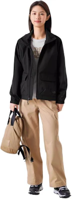 (W) The North Face Jaket Hoodie Windproof Resleting Hitam NF0A87W9-JK3 Sizing (W) The North Face Jaket Hoodie Windproof Resleting Hitam NF0A87W9-JK3