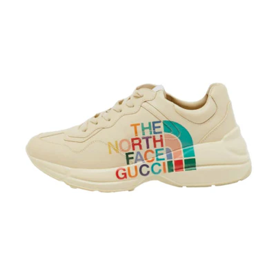 (W) The North Face Gucci Rhyton 'White Leather'