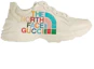 Order 北面/THE NORTH FACE x GUCCI古馳 Rhyton 皮革 運動休閒鞋 女款 白色