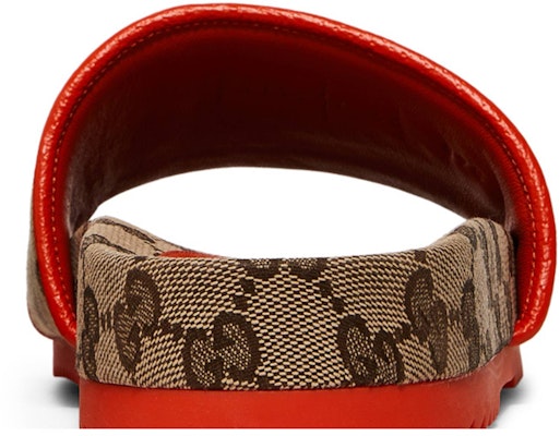 (W) 노스페이스 x 구찌 슬라이드 '베이지 오렌지 모노그램' 679947-2HKM0-9770 Sizing (W) 노스페이스 x 구찌 슬라이드 '베이지 오렌지 모노그램' 679947-2HKM0-9770