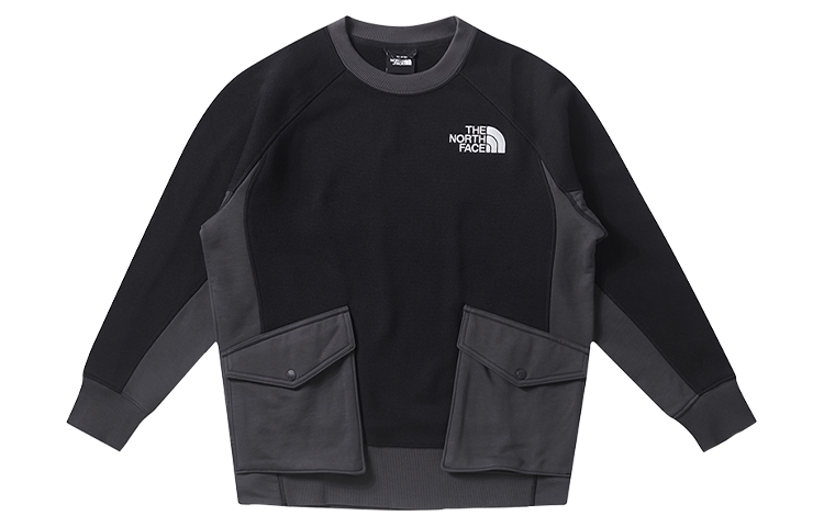 Order (W) The North Face x Urban Exploration 拼色口袋黑色衛衣 NF0A83QB-KT0