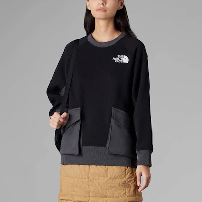 (W) The North Face x Urban Exploration 拼色口袋黑色衛衣 NF0A83QB-KT0 Purchase (W) The North Face x Urban Exploration 拼色口袋黑色衛衣 NF0A83QB-KT0