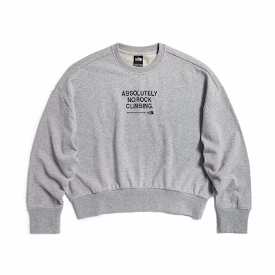 (Women) TNF Urban Exploration Crewneck Logo Sweatshirt Grey NF0A5JUR-DYX