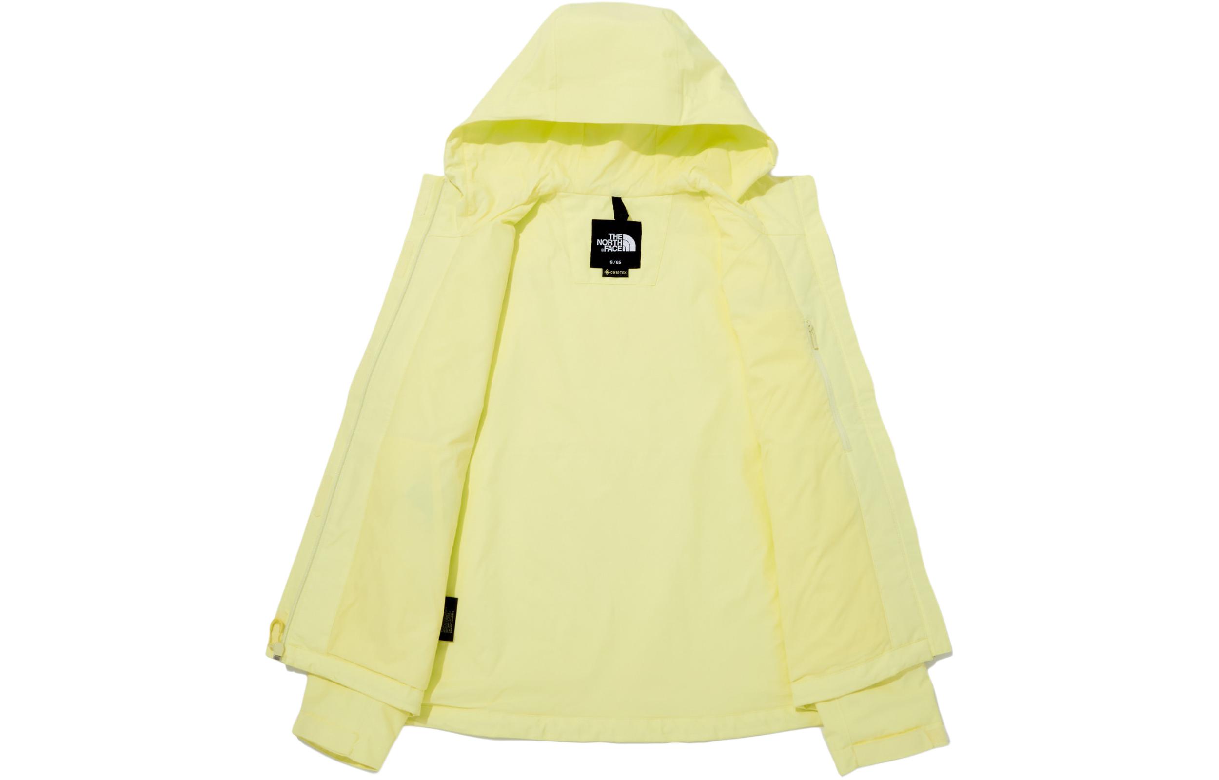 (Women) TNF Yellow Embroidered Hoodie Jacket Casual Outerwear NJ2GQ32C 圖 4