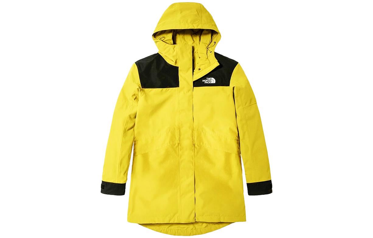 (Women) TNF Yellow Outdoor Waterproof Windproof Hooded Jacket NF0A5JX5-760
