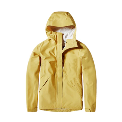 (Women) TNF Yellow Waterproof Breathable Outdoor Jacket 496Z-ZBJ