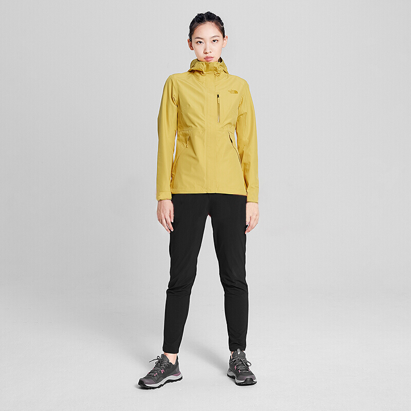 (Women) TNF Yellow Waterproof Breathable Outdoor Jacket 496Z-ZBJ 圖 4